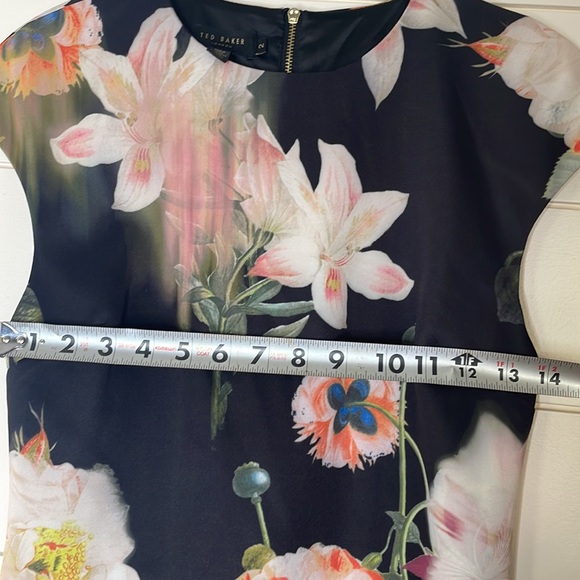 Ted Baker Floral Gown / Dress Excellent Condition Size 2 - Picture 5 of 11